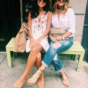 Lovers and Friends drop waist dress